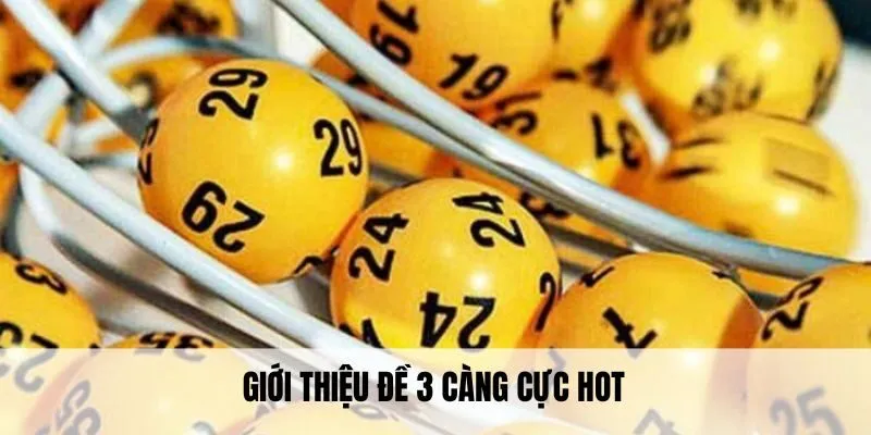 Giới thiệu đề 3 càng cực hot